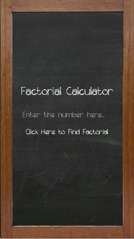 Emulate Android APK Factorial Calculator|HD